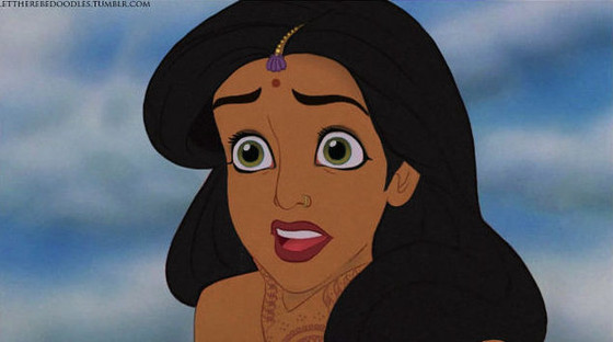 Princesas da Disney com etnias trocadas Princesas da Disney com etnias trocadas